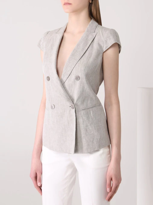 Жакет льняной ARMANI COLLEZIONI