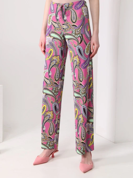 Брюки с принтом ETRO