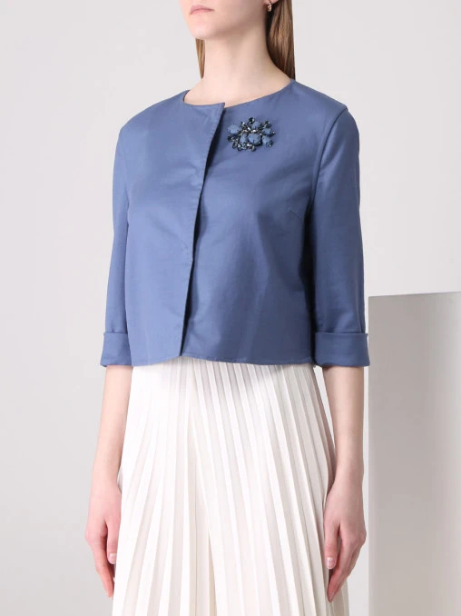 Жакет хлопковый ERMANNO SCERVINO