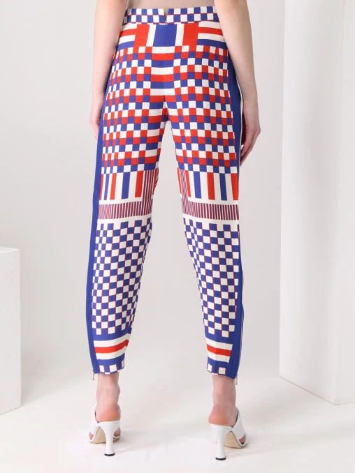 Брюки из вискозы ALEXANDER MCQUEEN