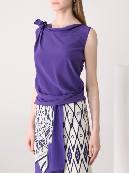 Костюм шелковый ALBERTA FERRETTI