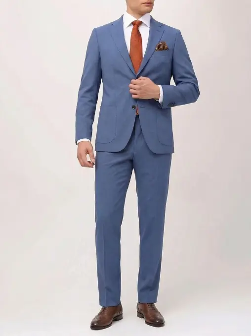 Костюм однотонный KITON