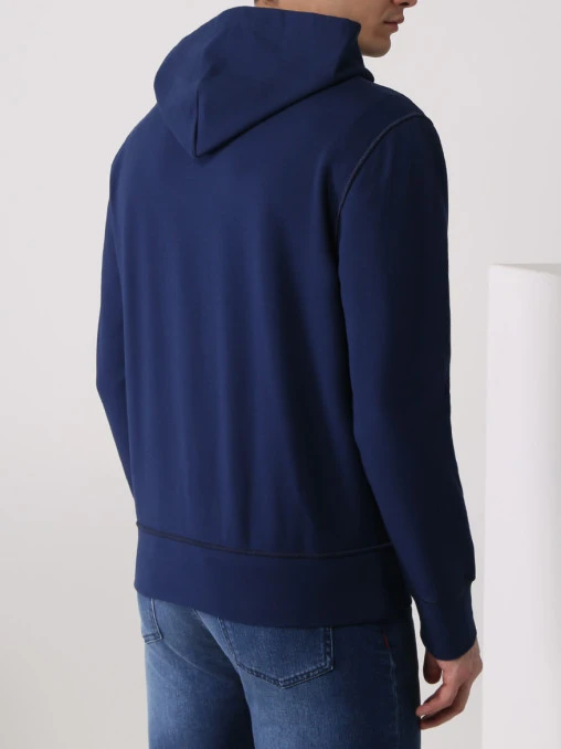 Худи хлопковое KITON