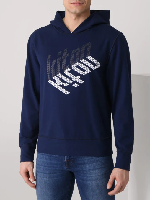 Худи хлопковое KITON