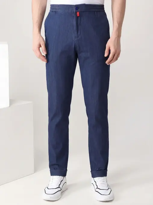 Брюки хлопковые KITON