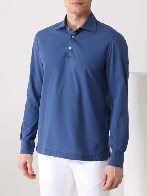 Поло хлопковое KITON