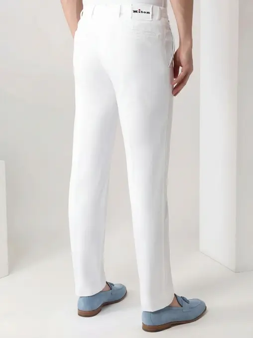 Брюки хлопковые KITON
