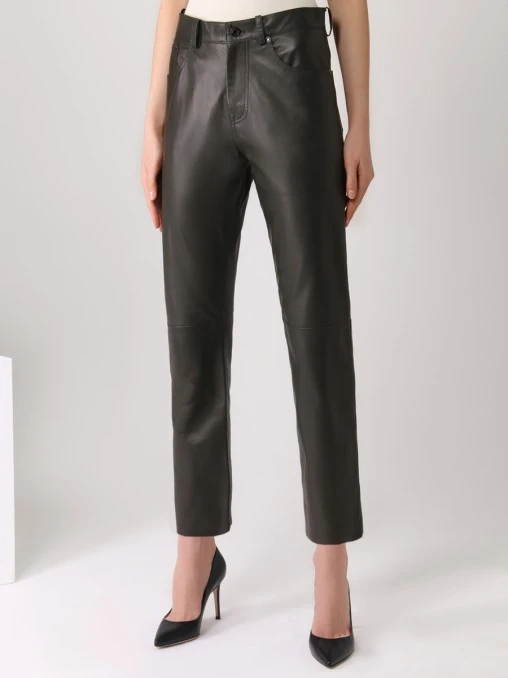 Брюки кожаные TOM FORD