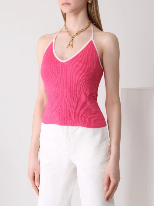 Топ льняной La maille Marubia JACQUEMUS