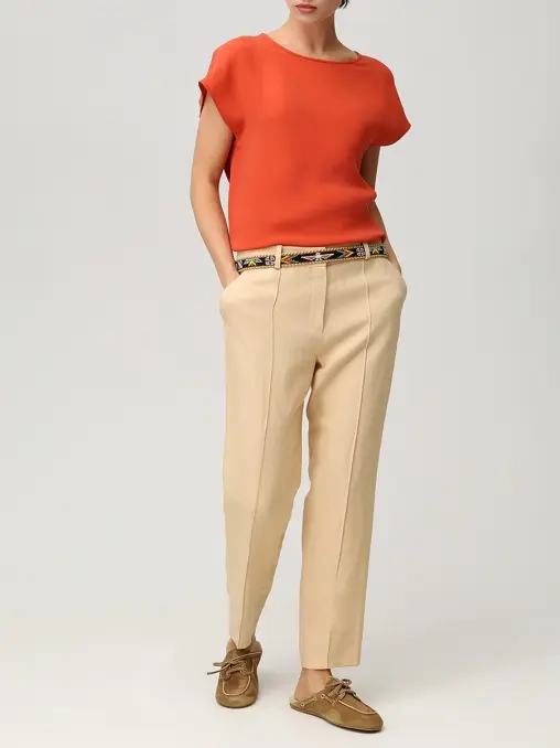 Брюки льняные Drek Antigua LORO PIANA