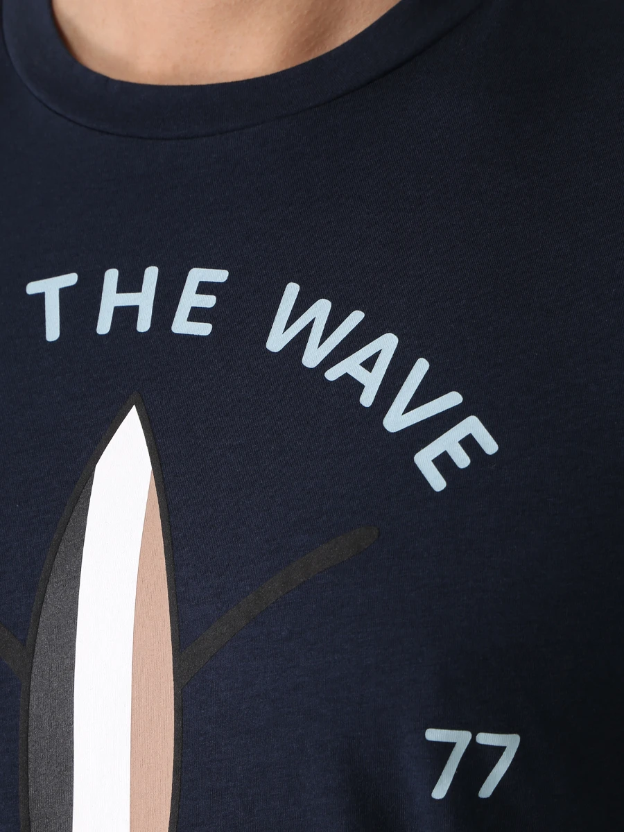 Футболка хлопковая с принтом