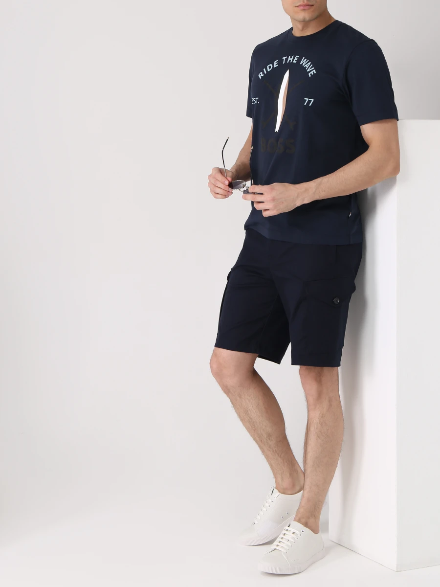 Футболка хлопковая с принтом