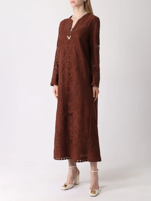 Платье хлопковое VALENTINO