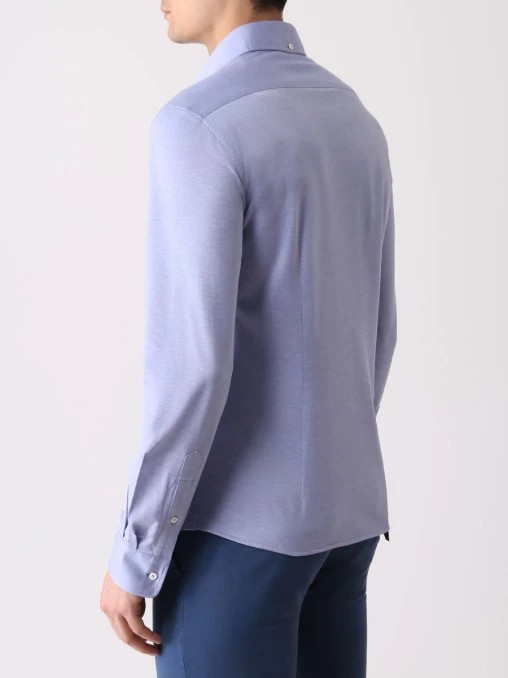Рубашка Slim Fit хлопковая BRUNELLO CUCINELLI