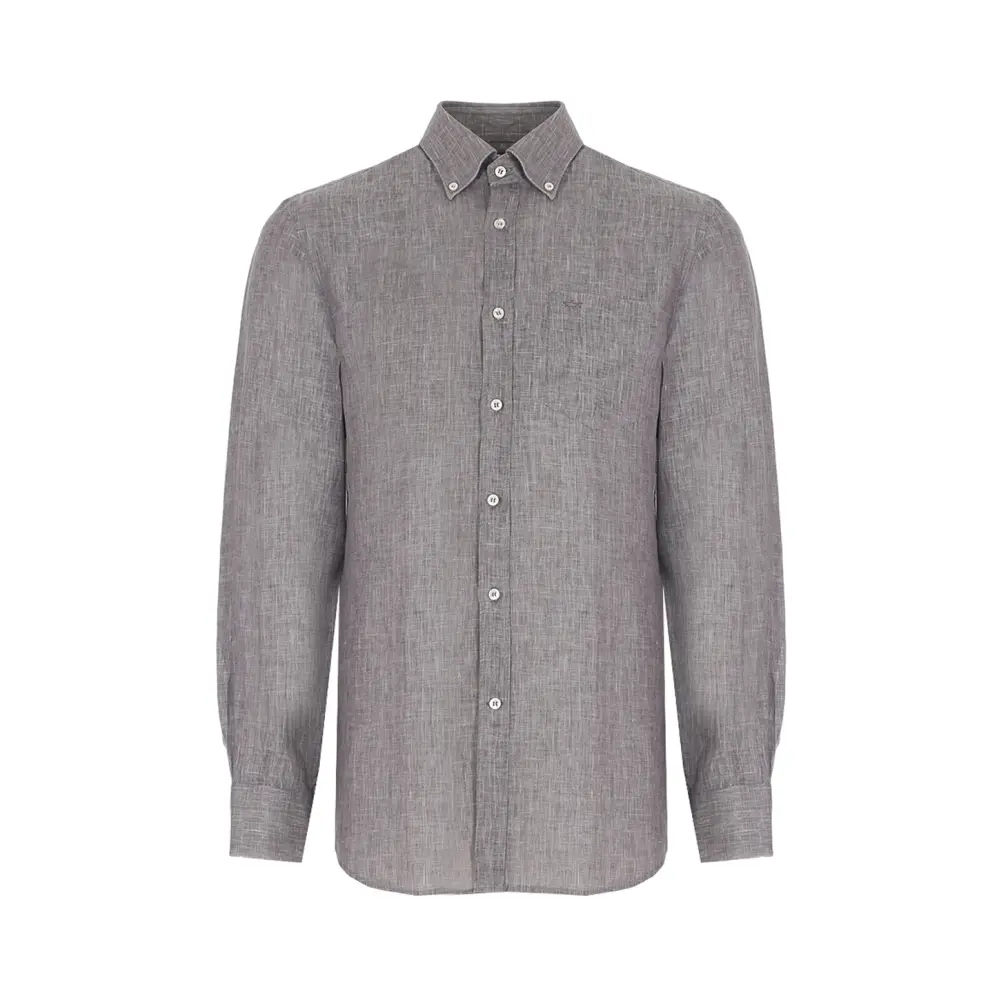 Рубашка Regular Fit льняная