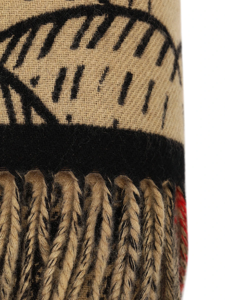 Шарф кашемировый в клетку