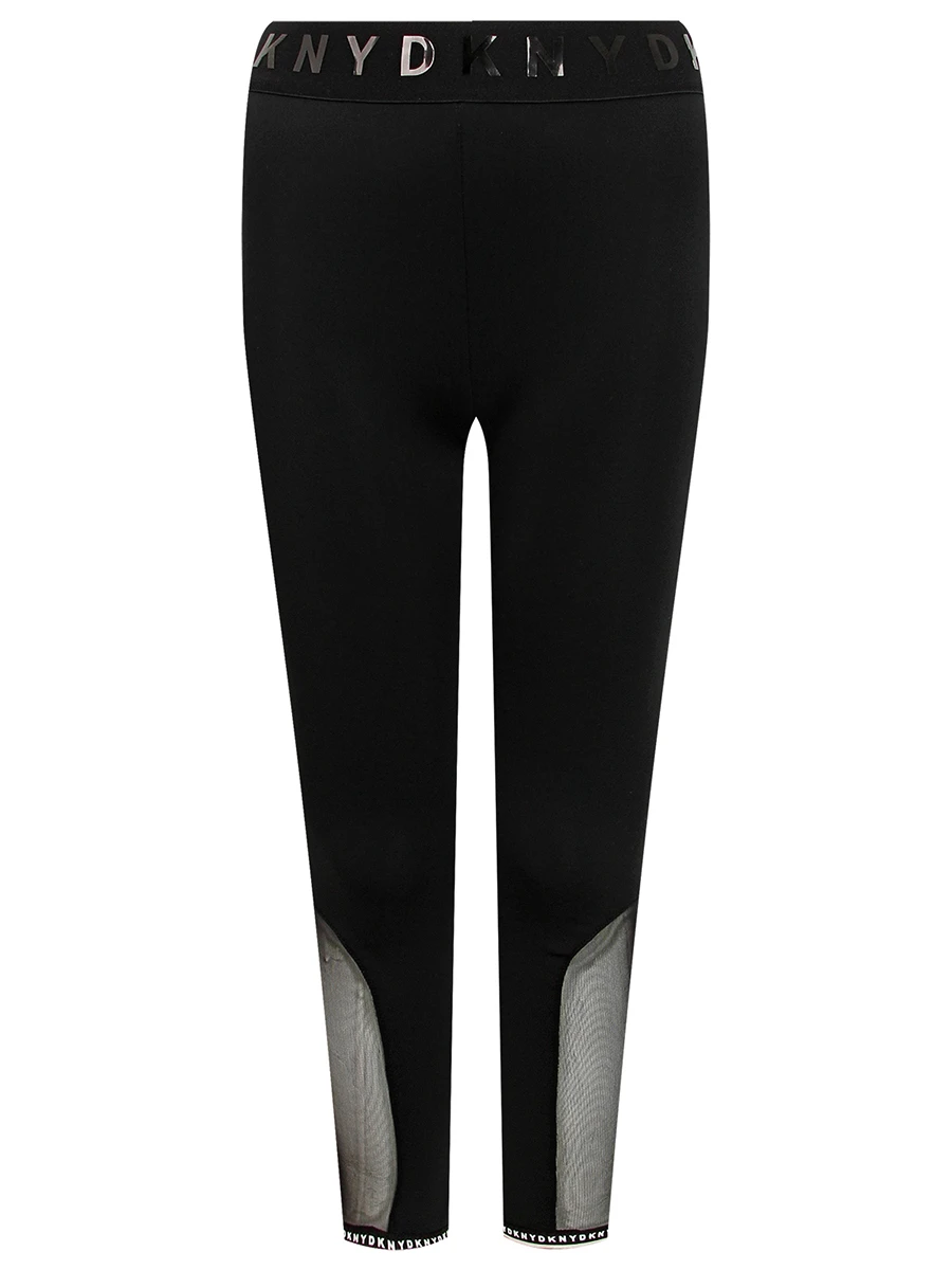 Леггинсы с сетчатыми вставками