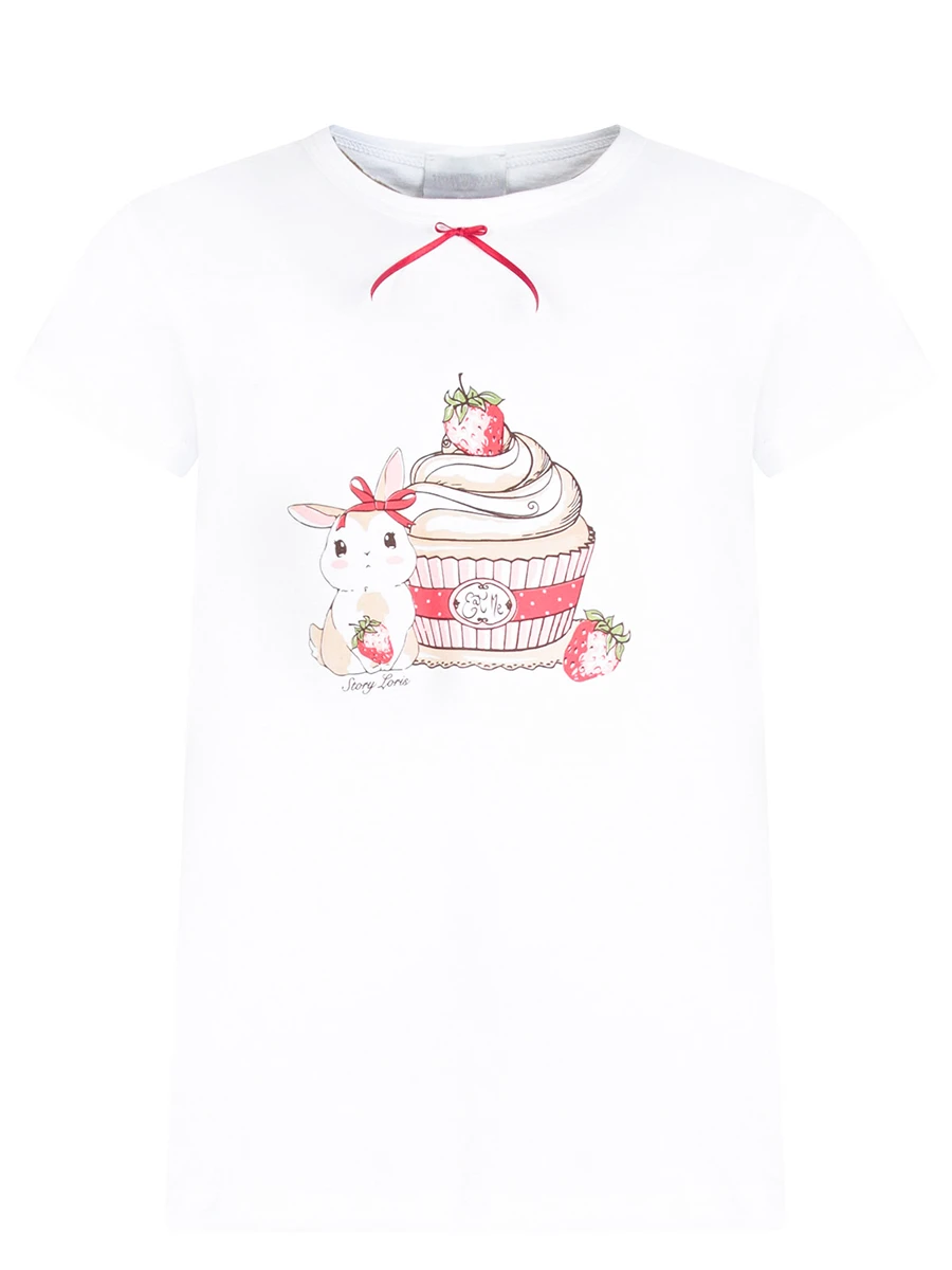 Пижама хлопковая с принтом