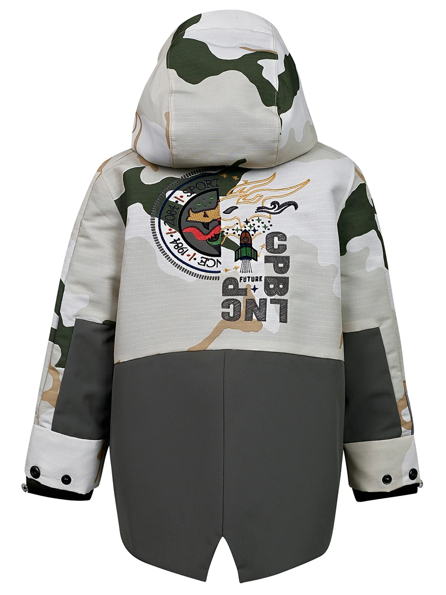 Куртка 3 в 1 с принтом