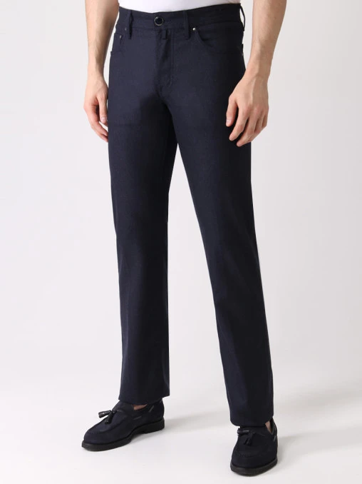 Джинсы Regular Fit хлопковые JACOB COHEN