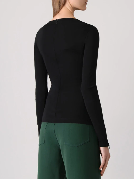 Блуза из вискозы VICTORIA BECKHAM