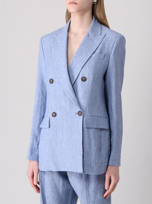 Костюм льняной BRUNELLO CUCINELLI