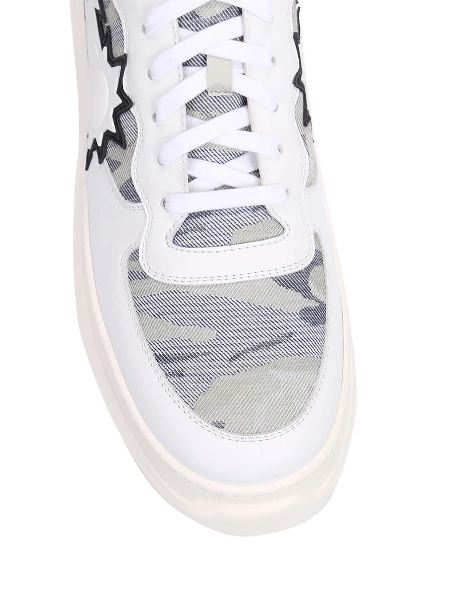 Кеды комбинированные