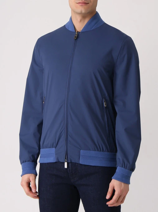 Бомбер однотонный CANALI