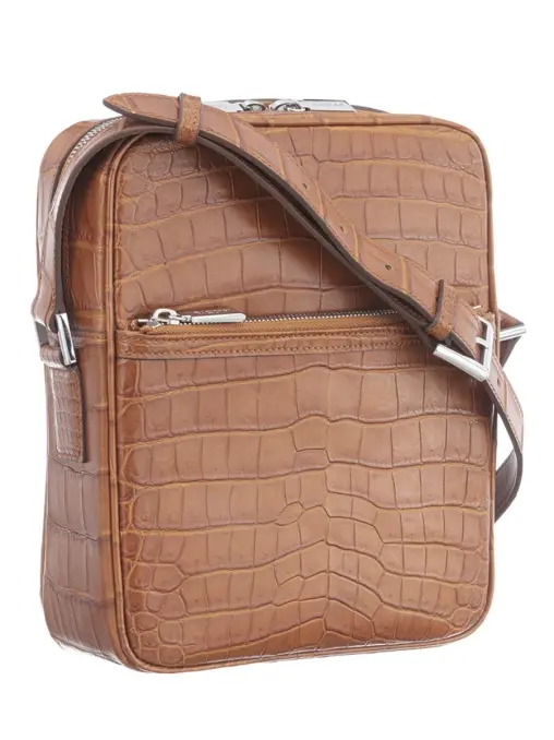 Сумка из кожи крокодила BARDINI