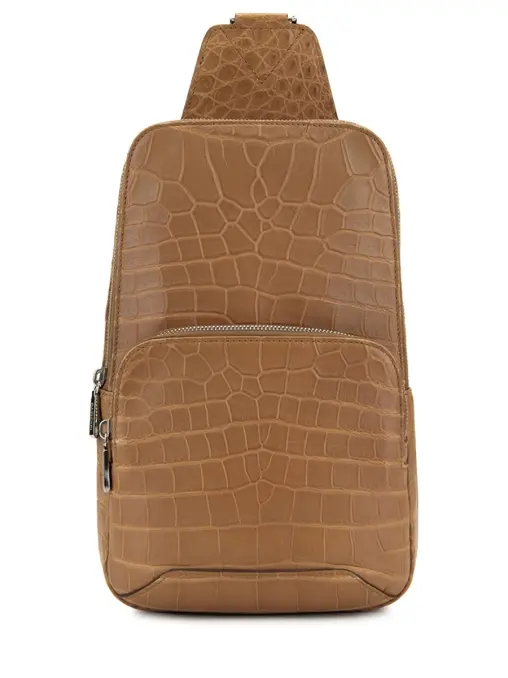 Сумка из кожи крокодила BARDINI