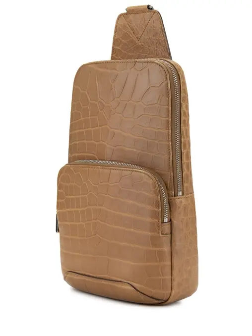 Сумка из кожи крокодила BARDINI