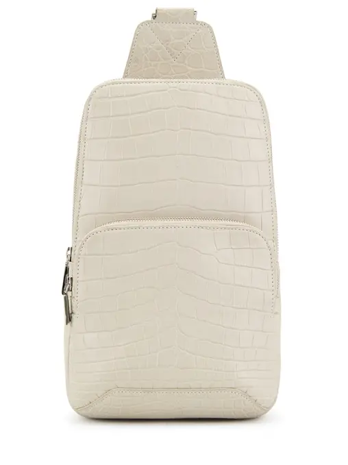 Сумка из кожи крокодила BARDINI