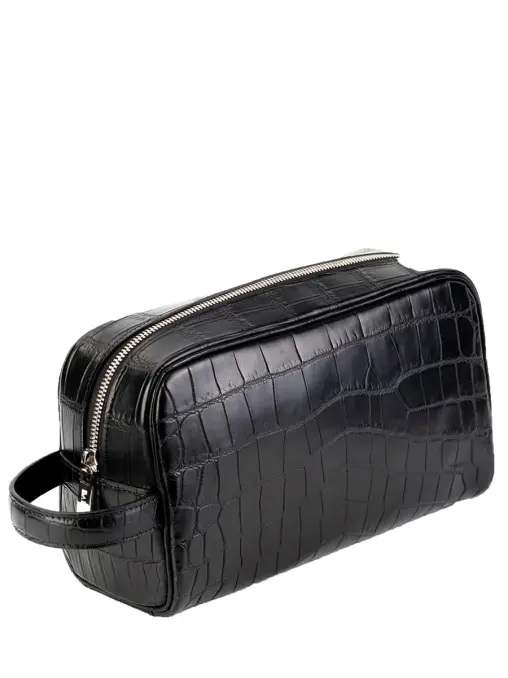Несессер из кожи крокодила BARDINI