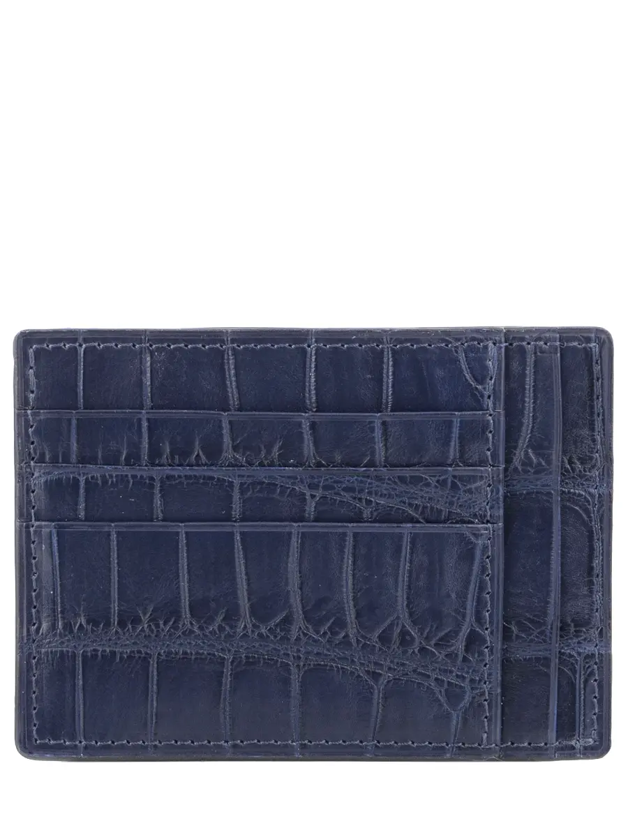Визитница из кожи крокодила