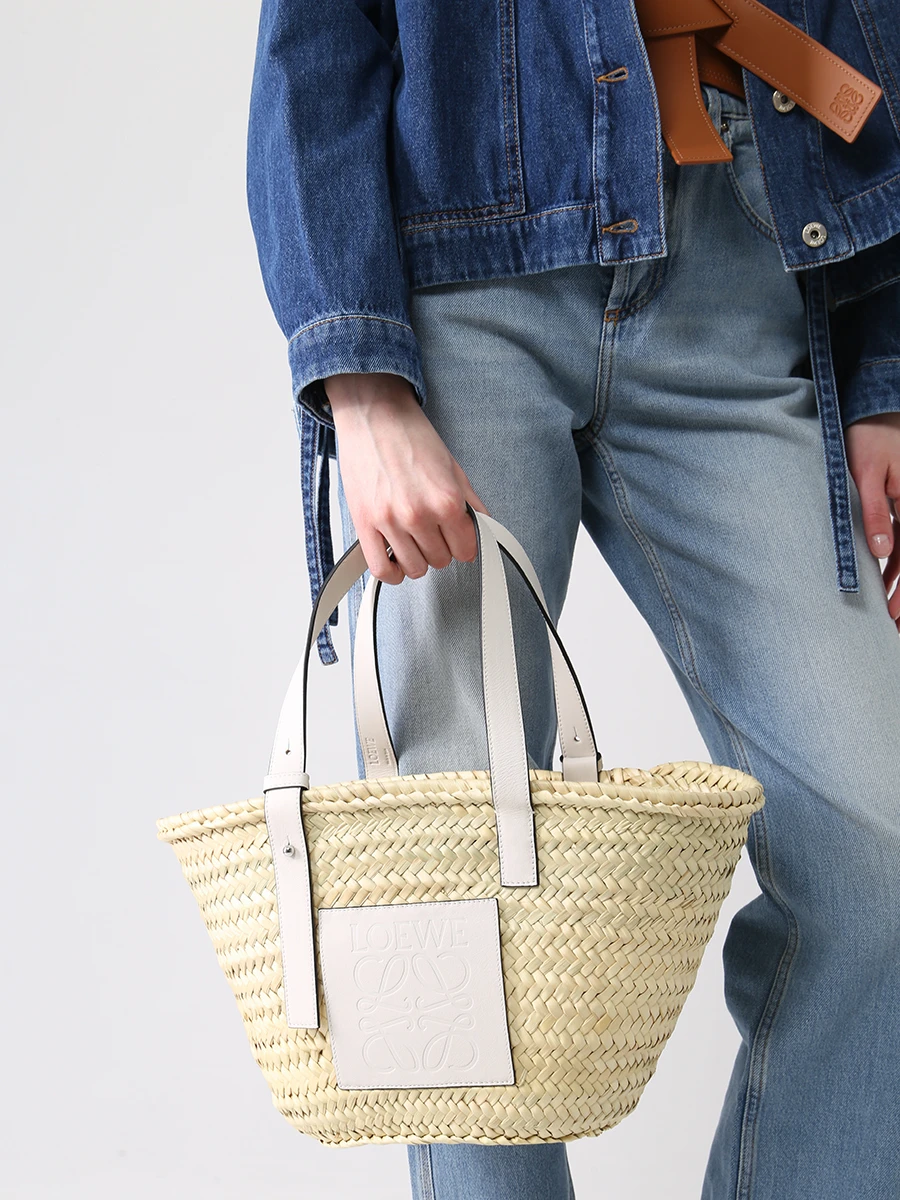 Сумка-корзина плетеная Basket bag