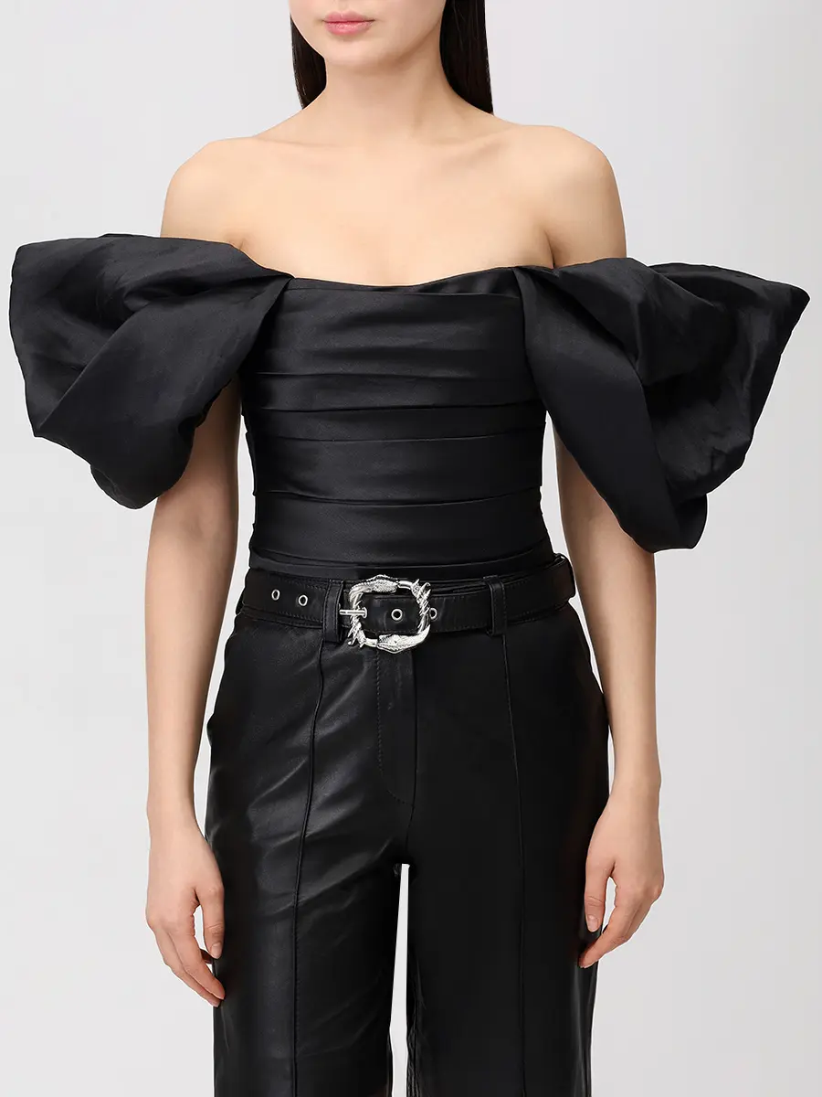 Топ с драпировками