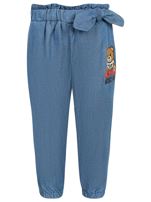Брюки однотонные MOSCHINO