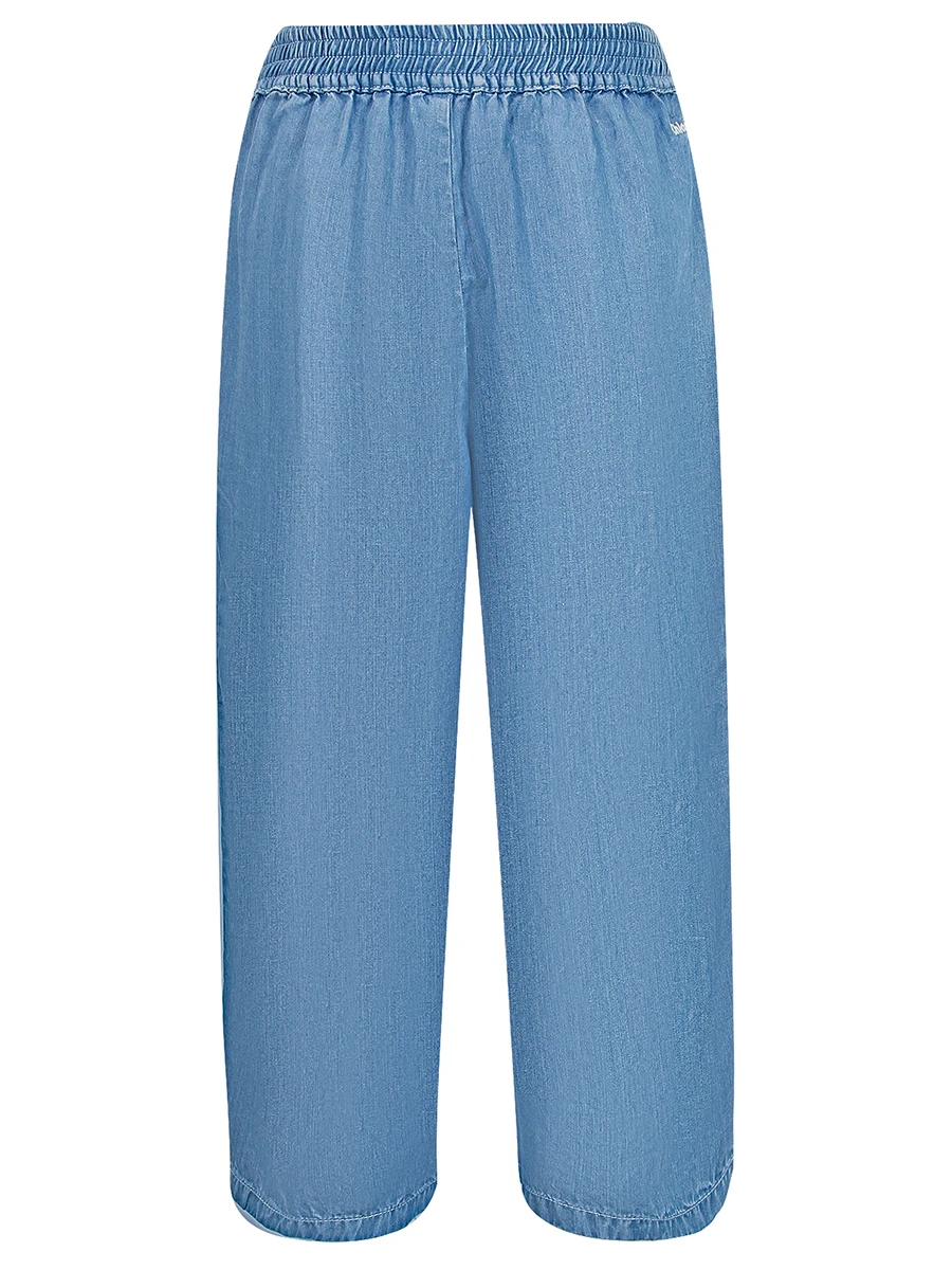 Брюки однотонные