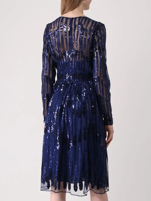 Платье с пайетками ELIE SAAB