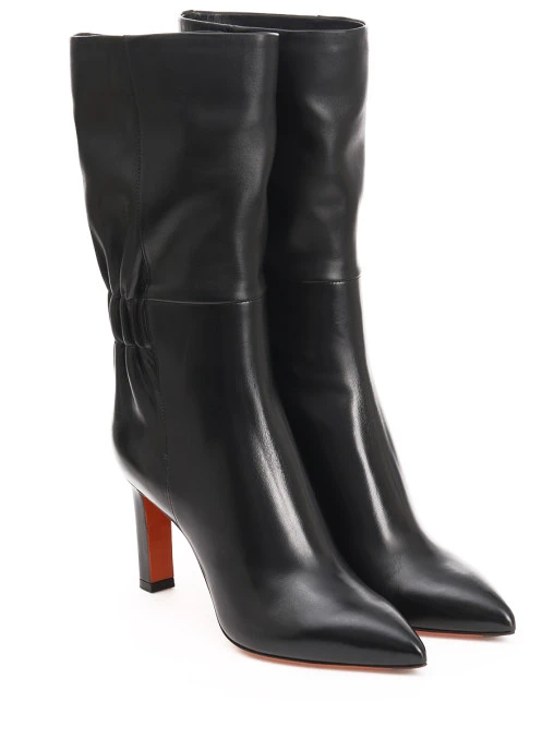 Кожаные полусапоги SANTONI