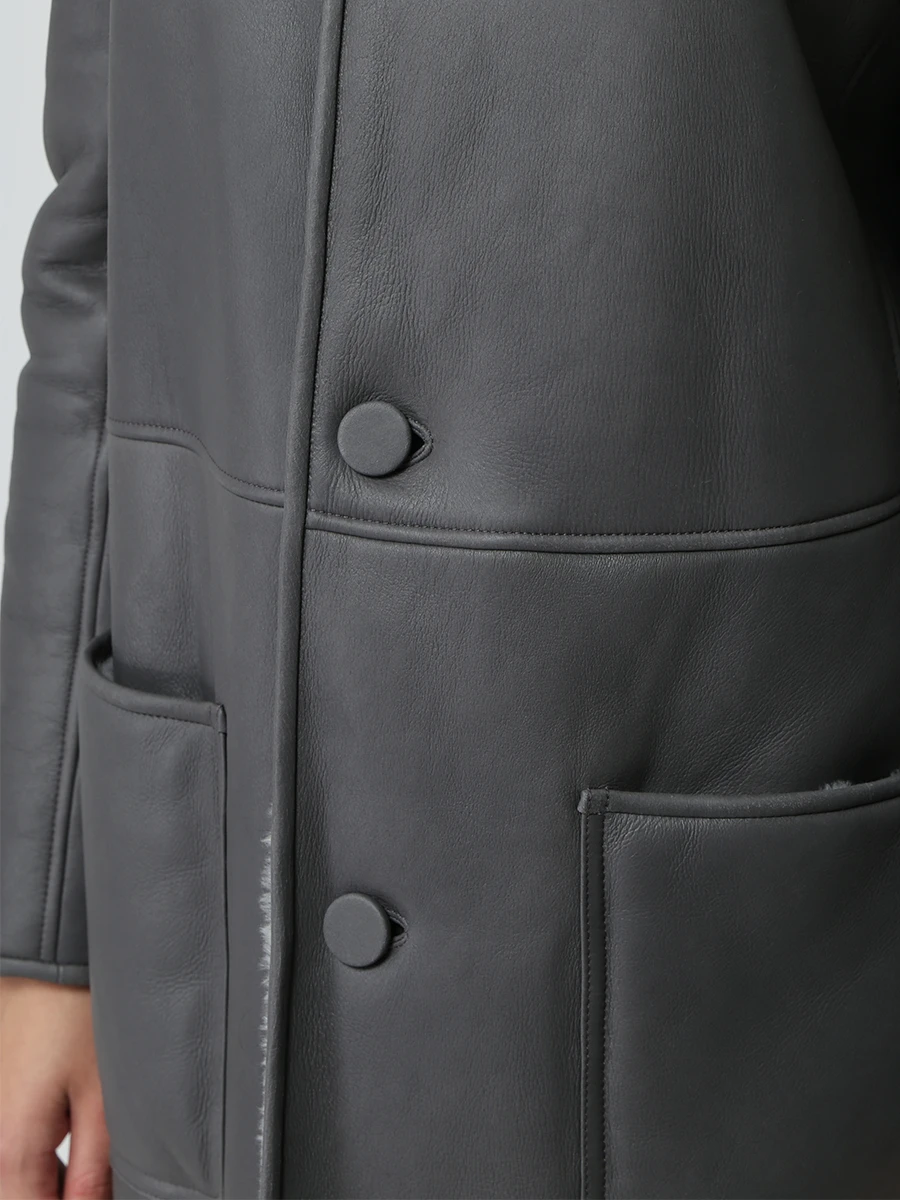 Двусторонняя дубленка