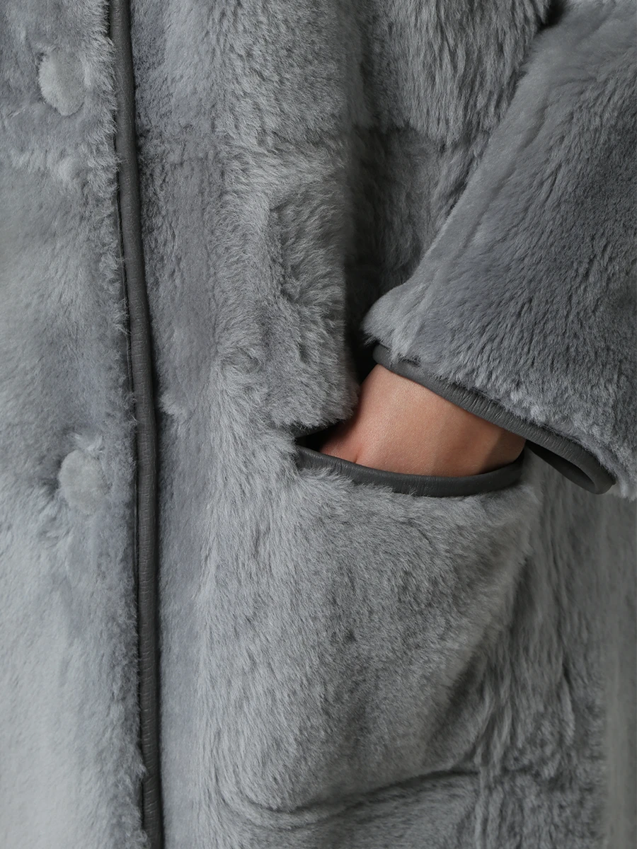 Двусторонняя дубленка