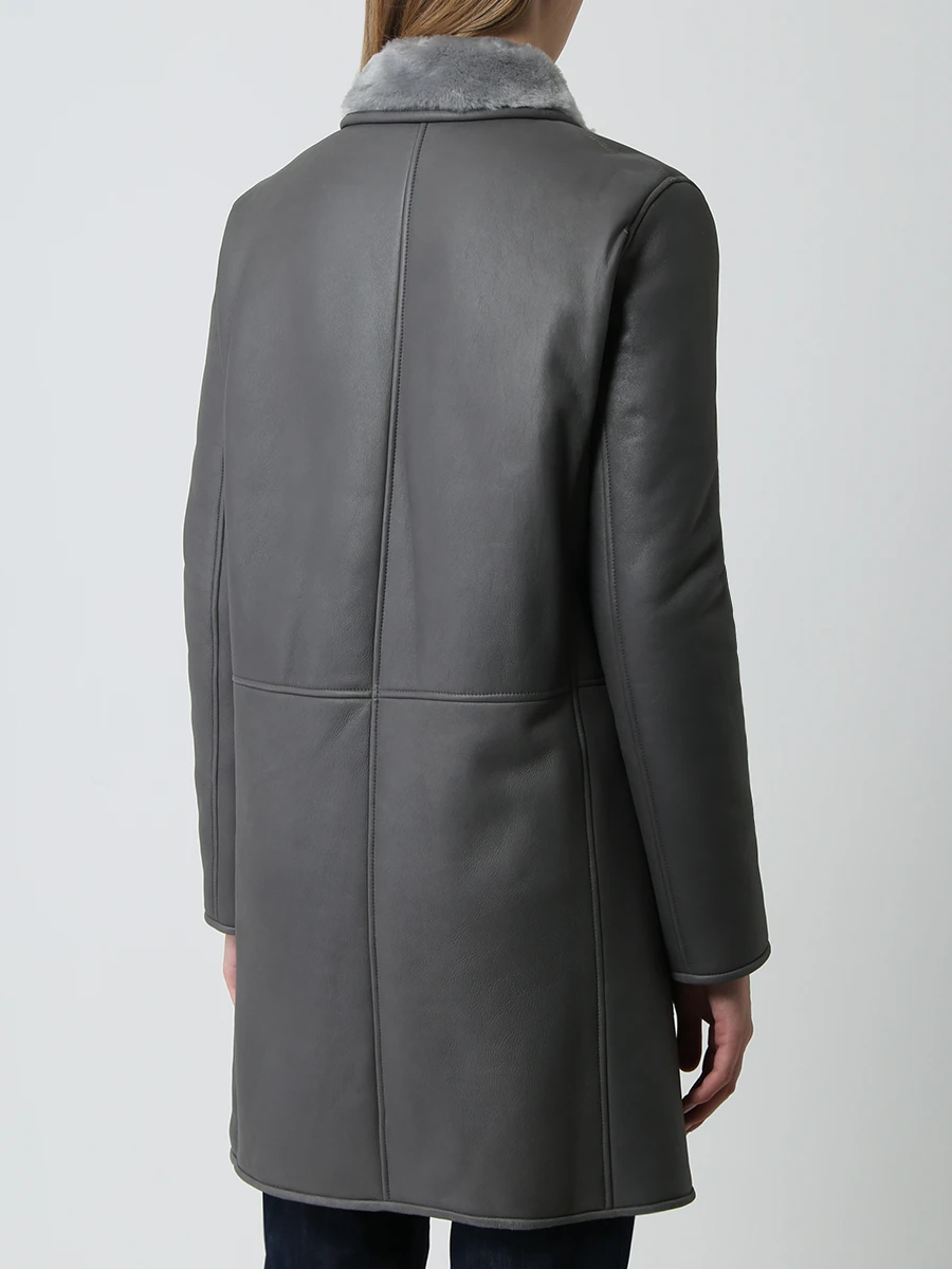 Двусторонняя дубленка