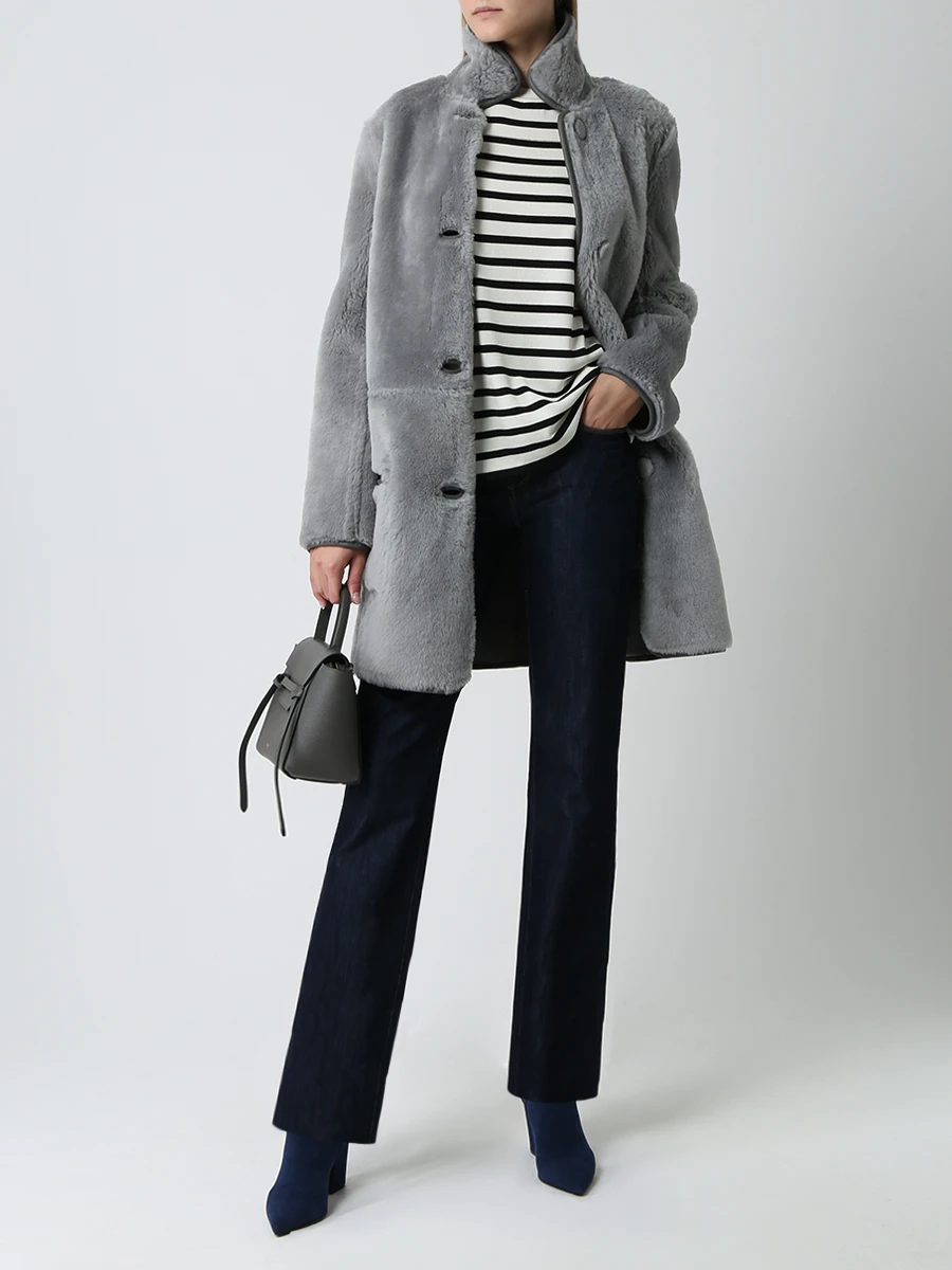 Двусторонняя дубленка