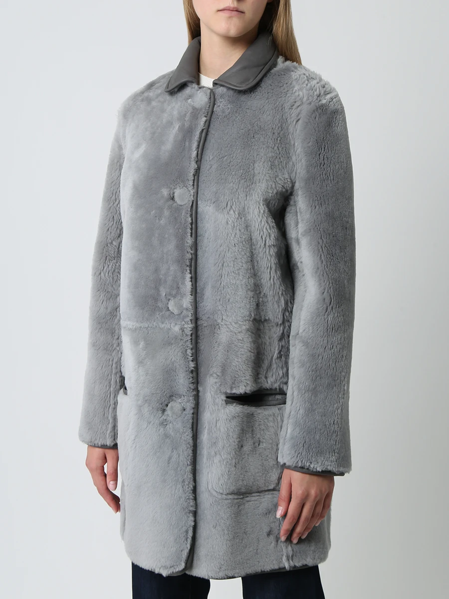 Двусторонняя дубленка