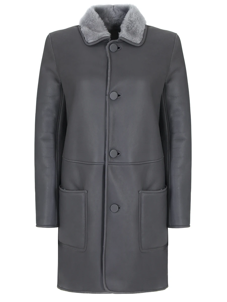 Двусторонняя дубленка