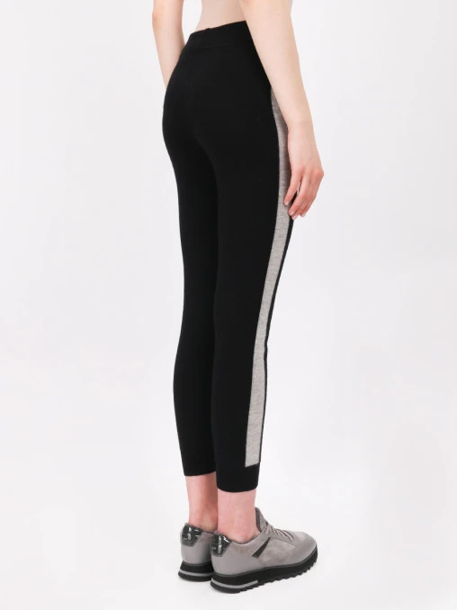 Кашемировые брюки с лампасам AMANDA WAKELEY