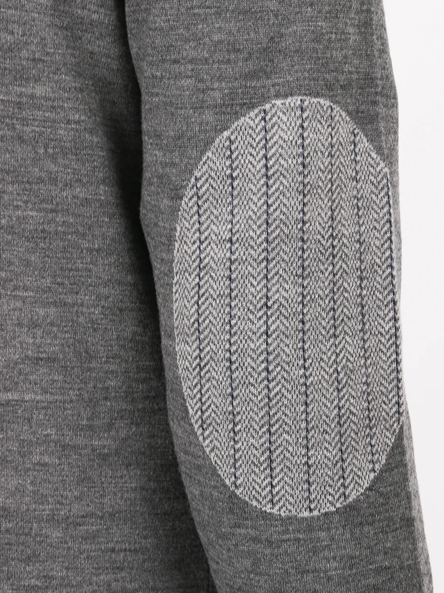 Шерстяной свитер на молнии