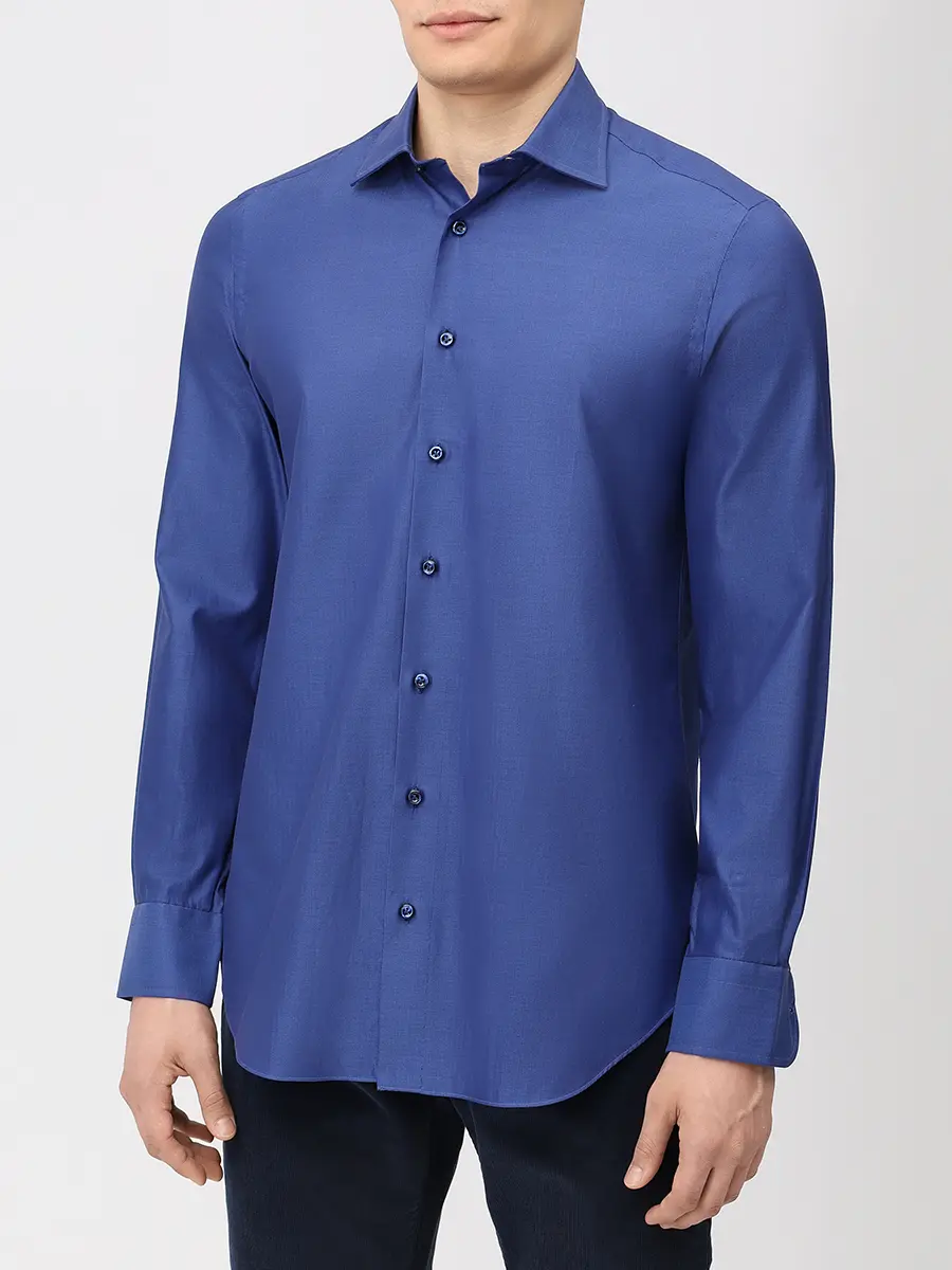 Рубашка Regular Fit хлопковая