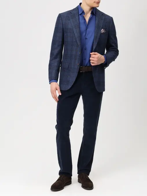 Рубашка Regular Fit хлопковая CESARE ATTOLINI